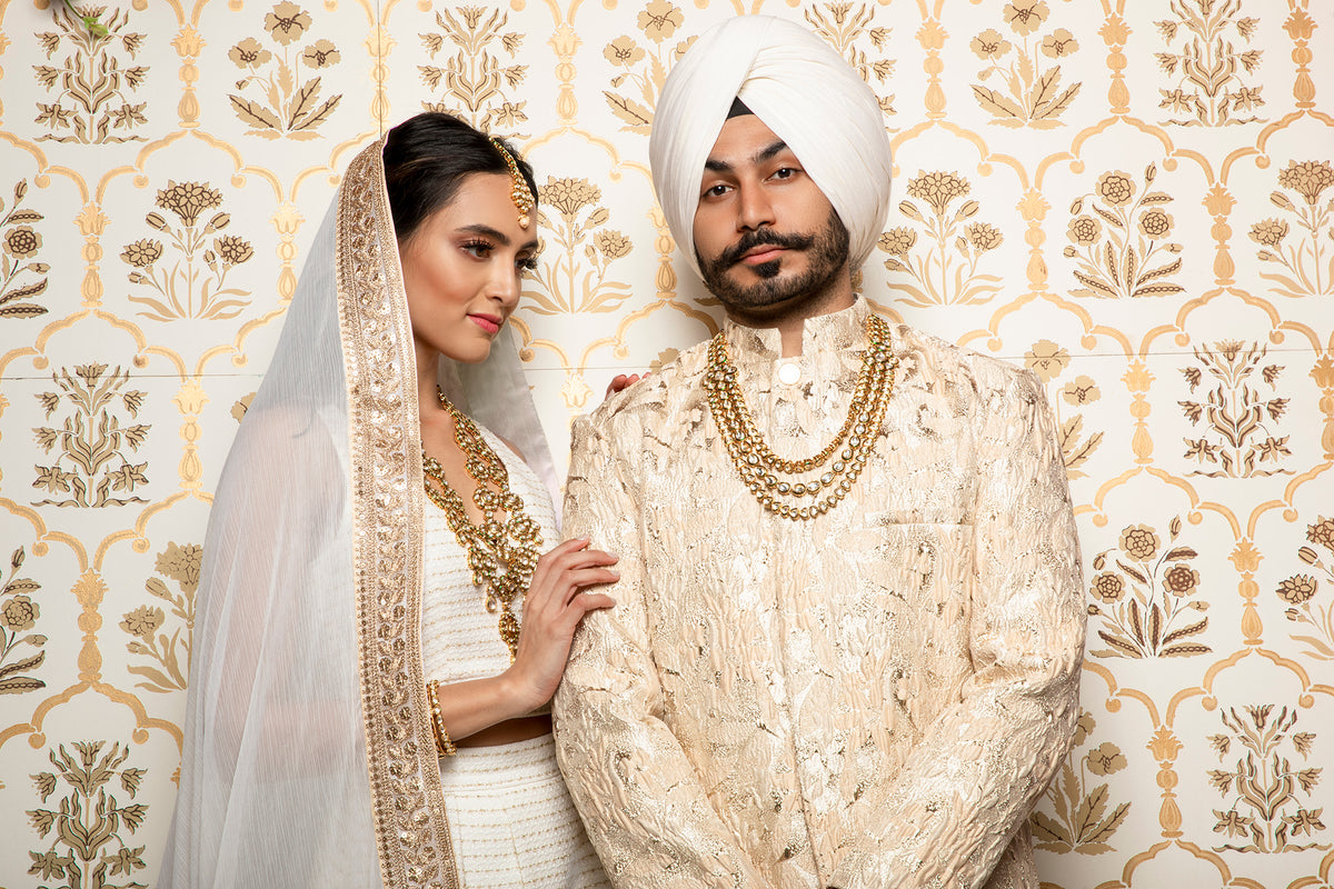 Gold Sherwanis, Nehru Vests & Tuxedo Jackets