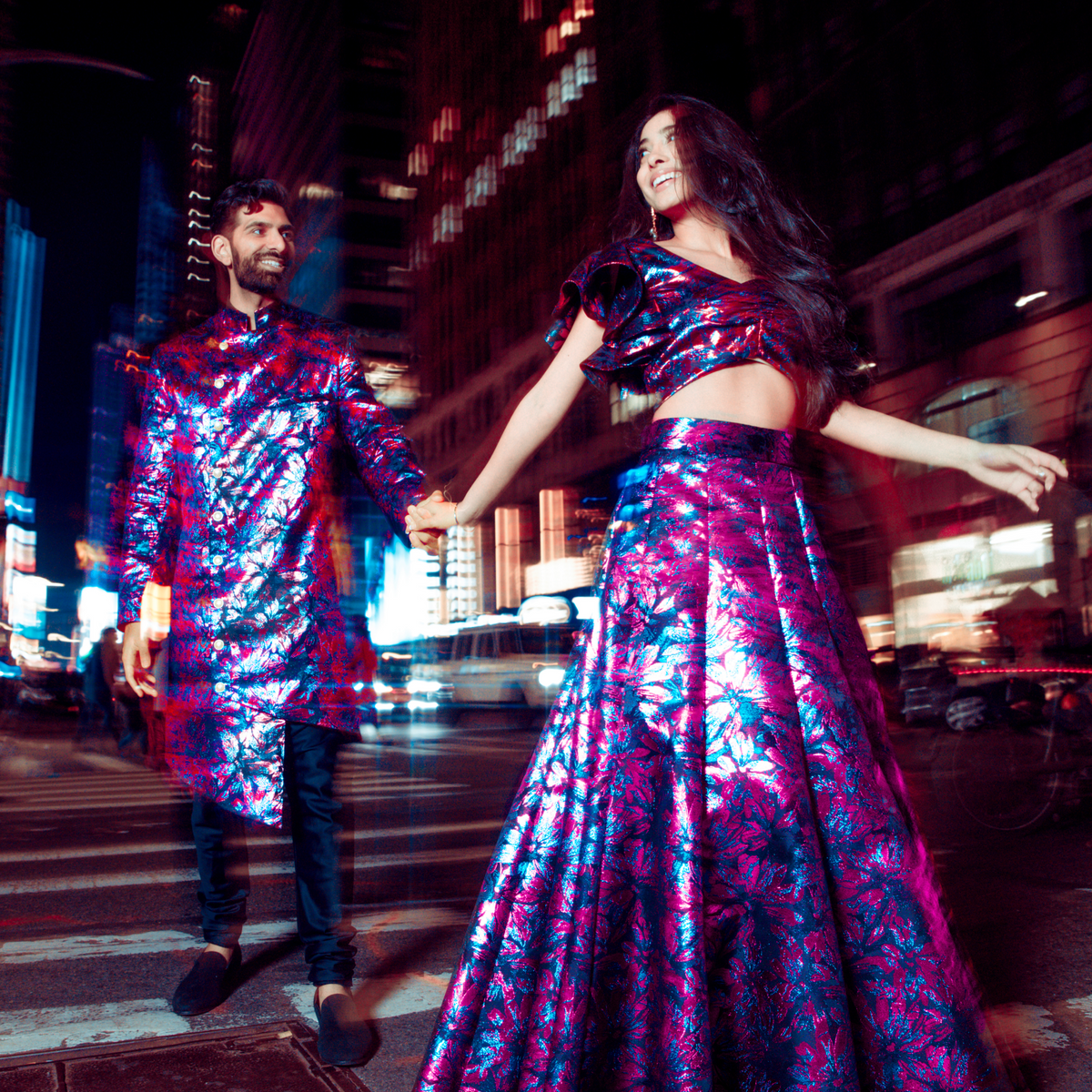 Metallic Jacquards