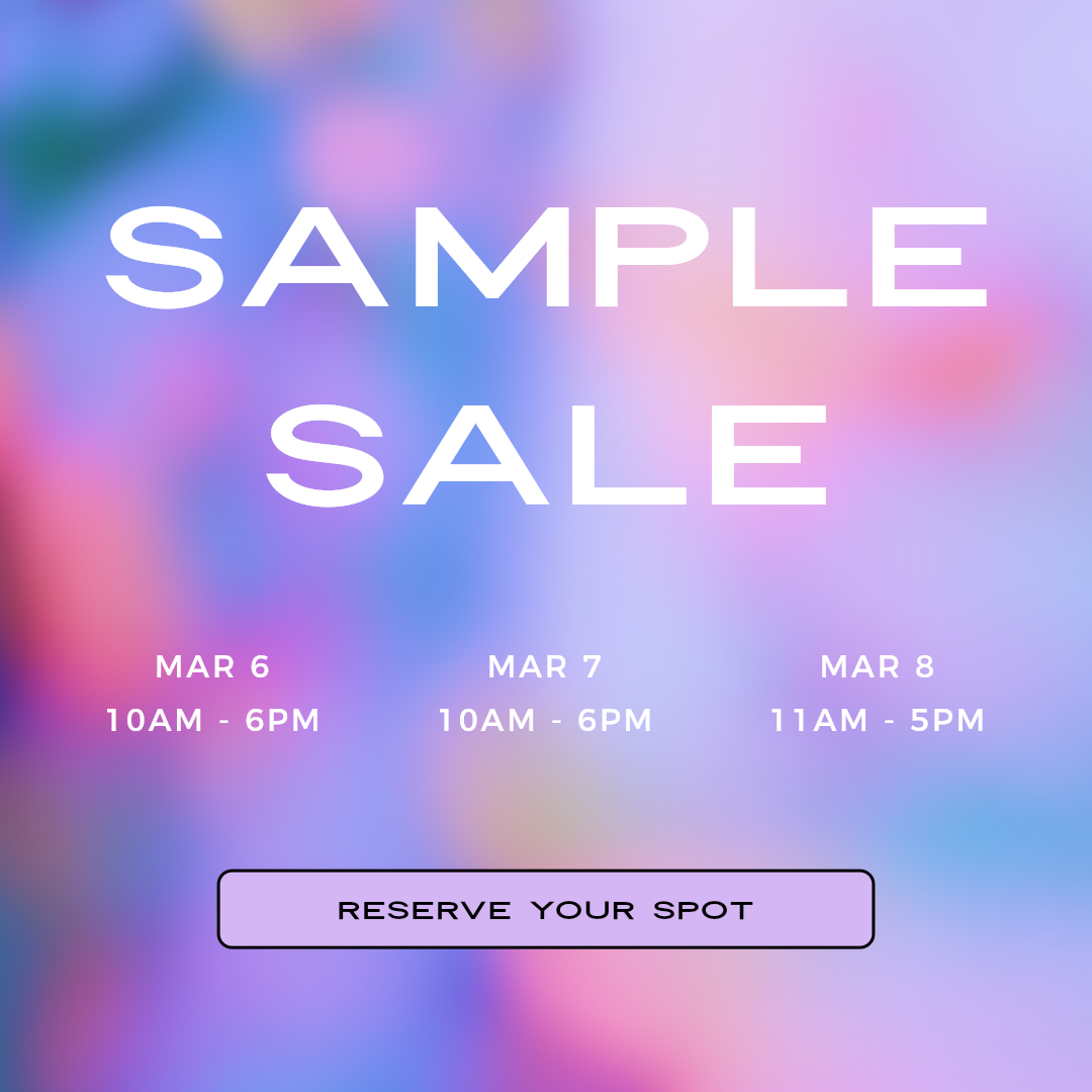 NYC SAMPLE SALE