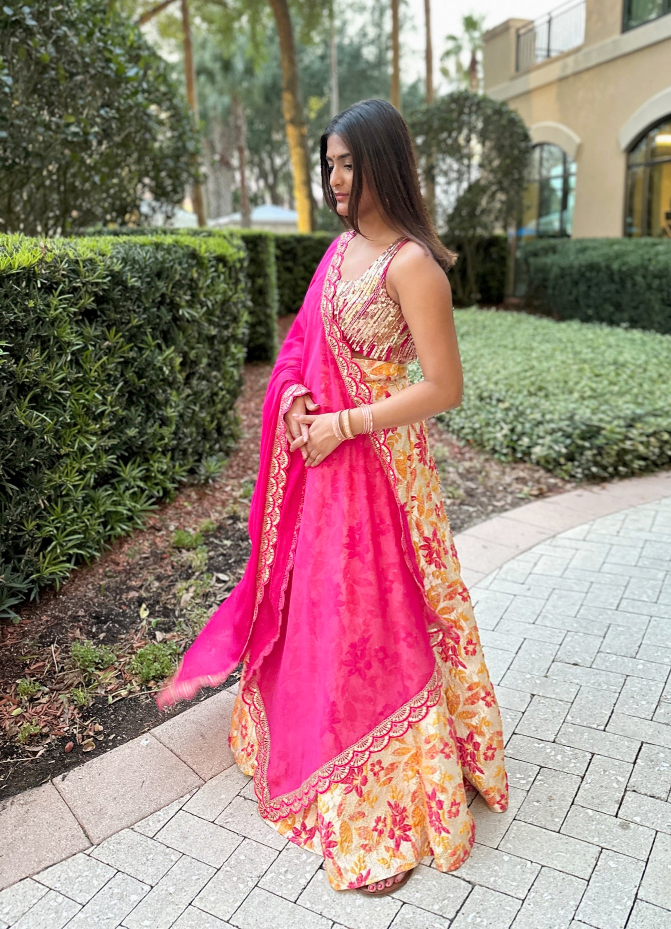 Lehenga skirt for wedding shop
