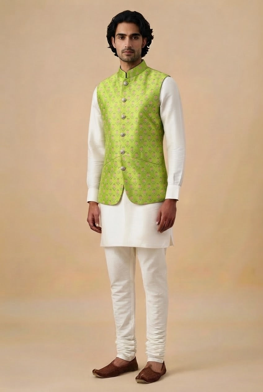 ARJUN Jacquard Bandi Vest