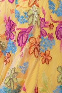 Bright and Bold yellow lehenga set for Haldi