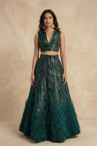 JAYA Fringe Lehenga Skirt