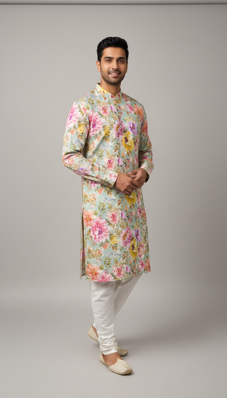 ANIL Garden Floral Kurta