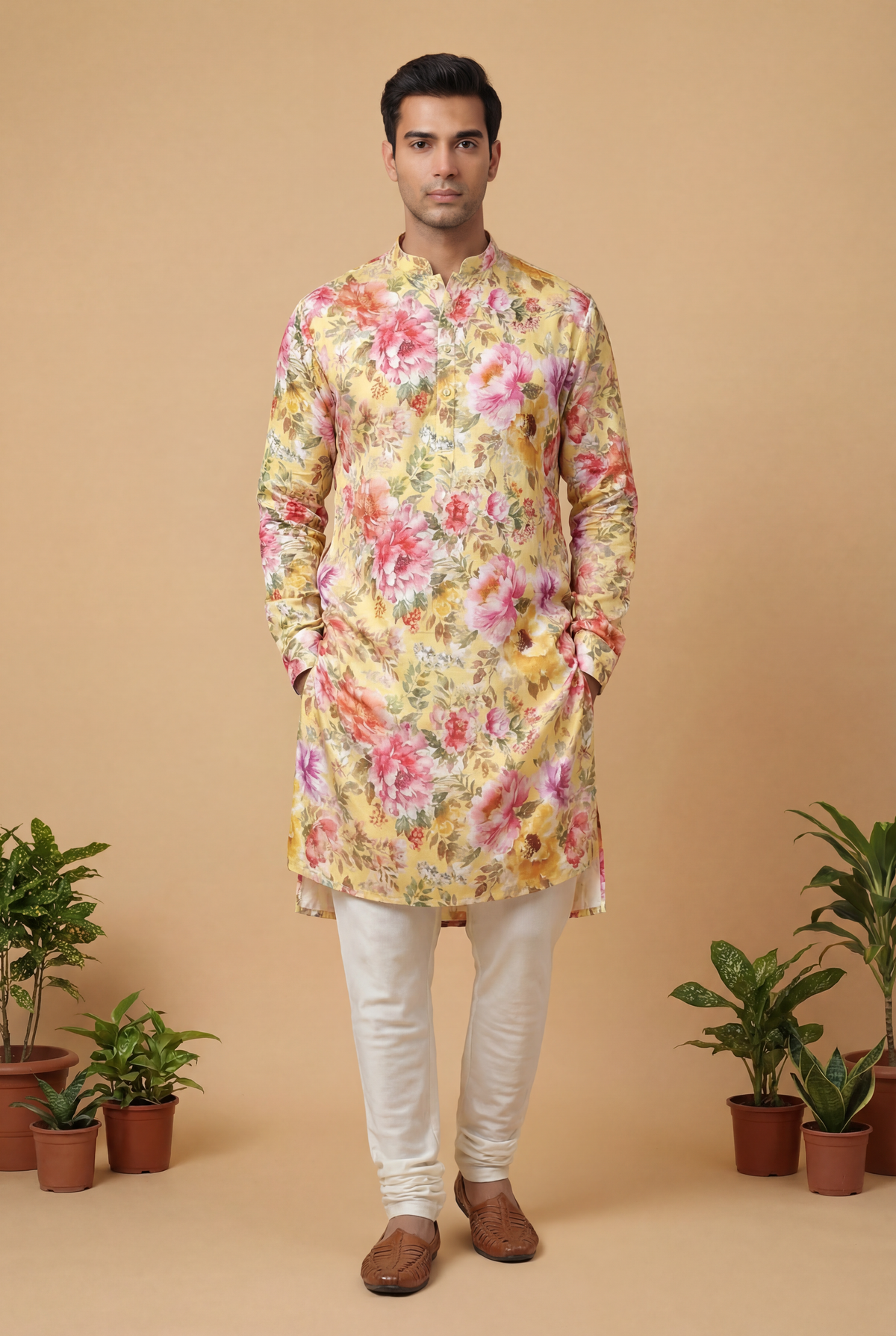 ANIL Garden Floral Kurta