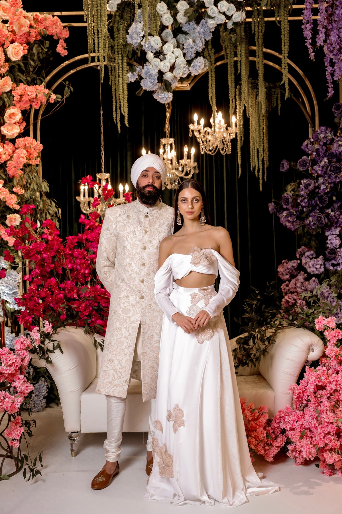 Indian Wedding Dress Lehenga Sherwani Matching FAIZAL Ivory And Gold Wedding Sherwani HarleenKaur Indian Wedding Dress Lehenga Sherwani Matching FAIZAL Ivory And Gold Wedding Sherwani HarleenKaur