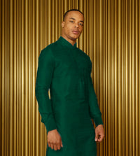 GUNEET Raw Silk Kurta