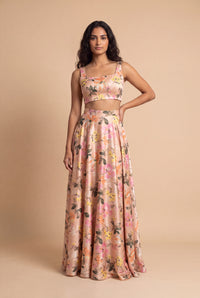 HANNAH Floral Lehenga Skirt