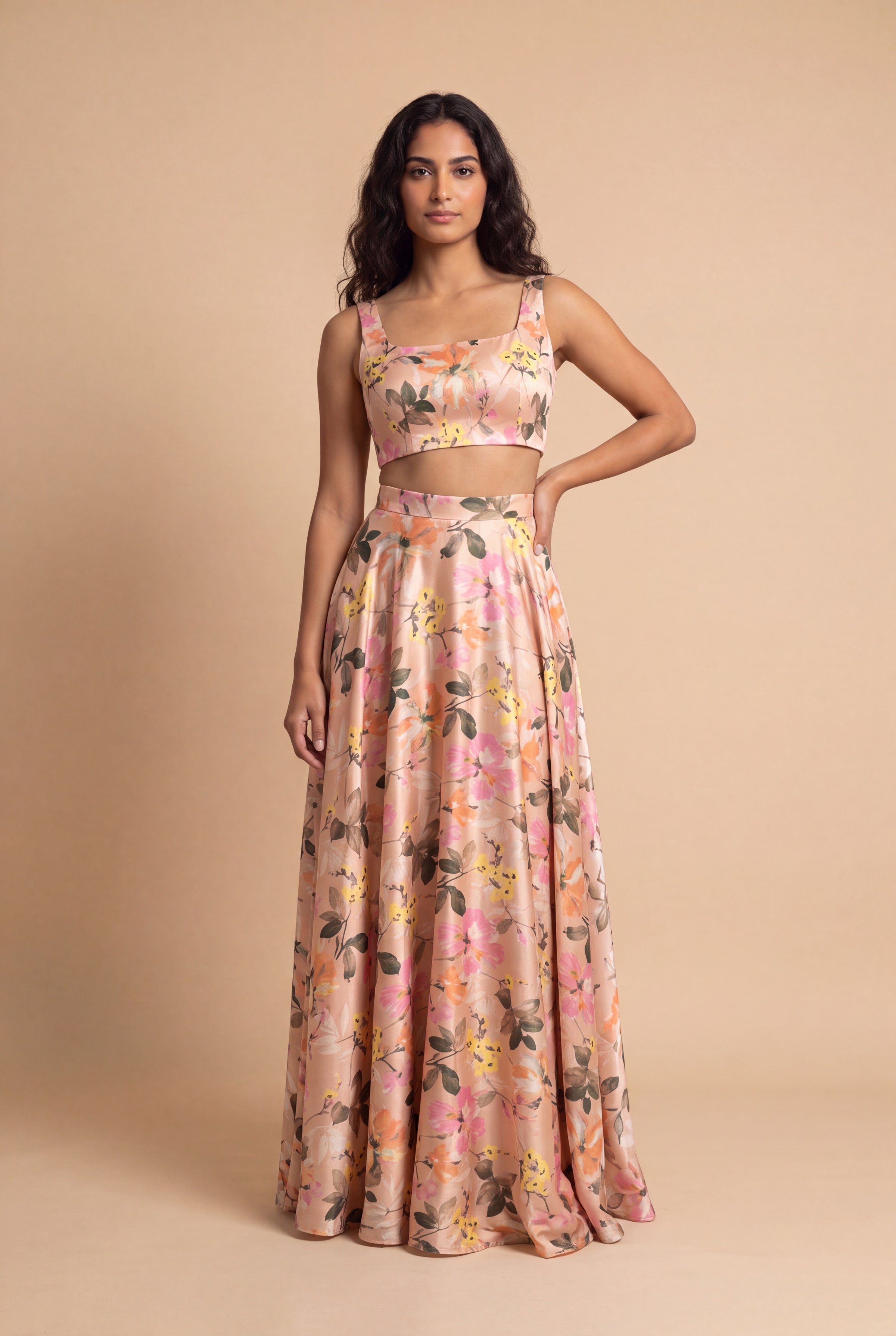 HANNAH Floral Lehenga Skirt