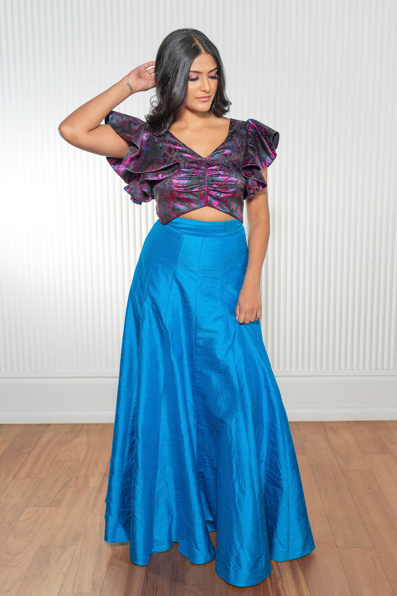 DIVYA Silk Skirt