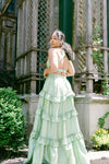 TAARA Silk Ruffle Lehenga Skirt