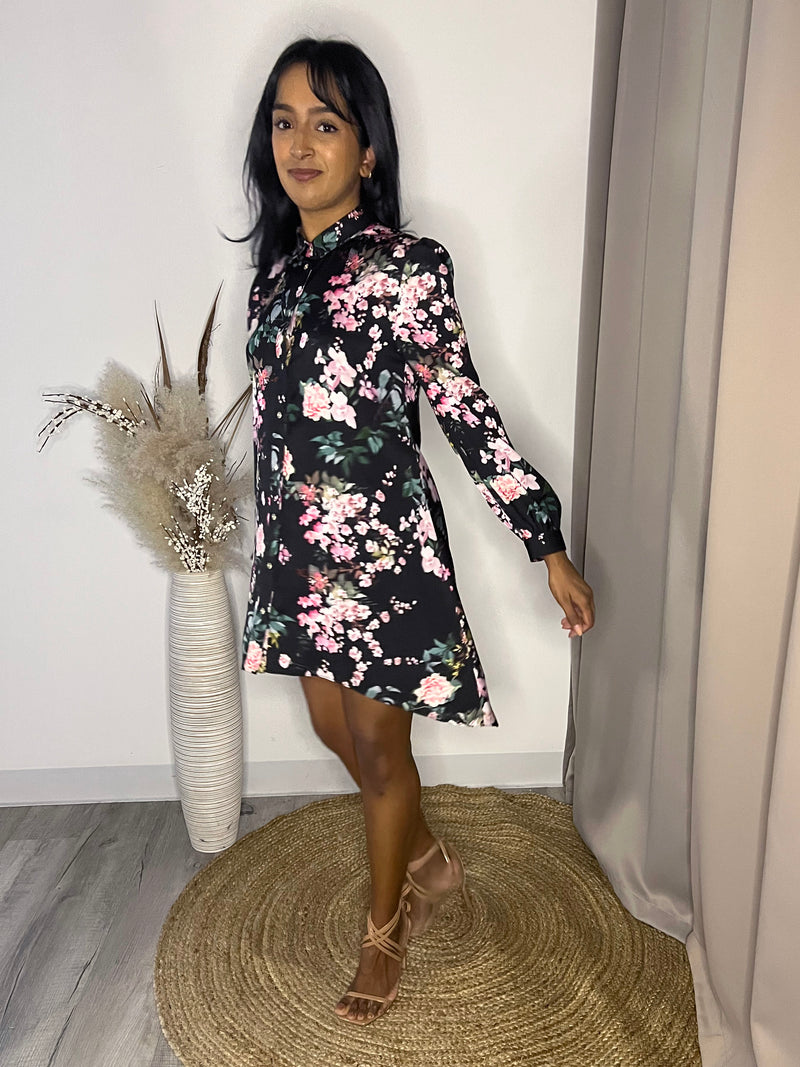 DEEPA Floral Blossom Blouse Dress