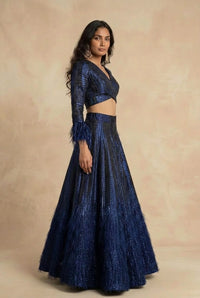 JAYA Fringe Lehenga Skirt