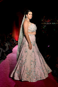 ALESSIA Mint and Blush Pink Bridal Lehenga Set