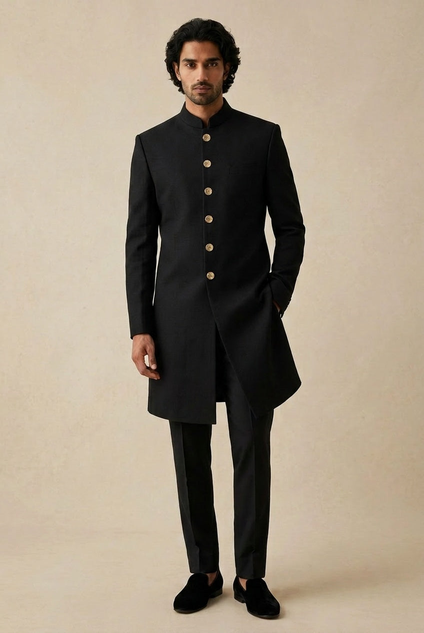 LAKHI Recycled Twill Sherwani