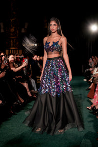 BURSA 3D Printed Lehenga Skirt