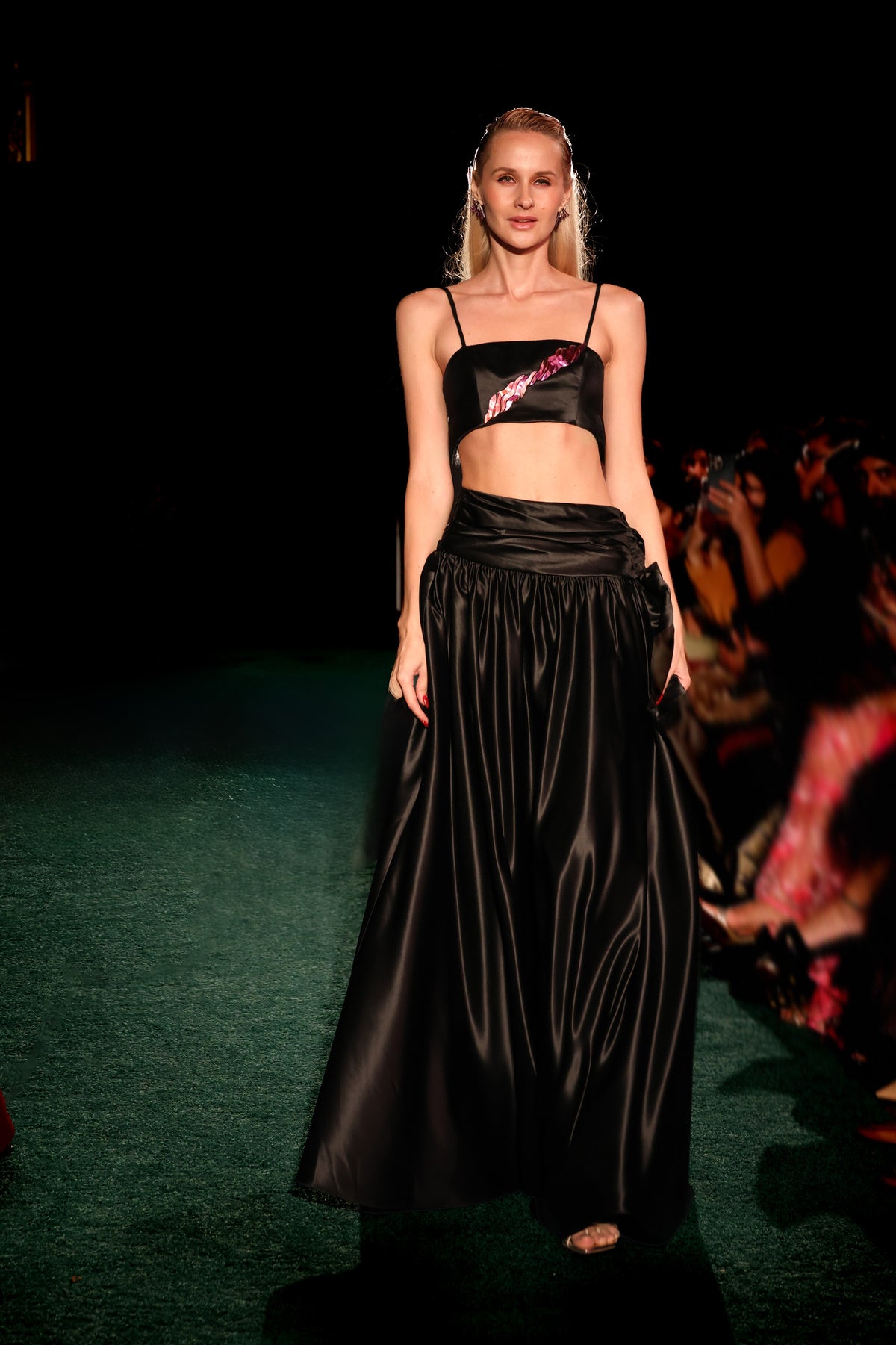 KIMAYA 3D Printed Lehenga Top