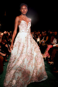 TASHITA Strapless Anarkali Gown