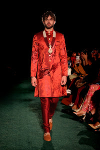 JOGAN Red Sherwani