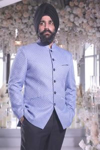 NAMRIT Recycled Pique Jodhpuri Jacket