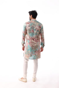 RENZO Blush, Mint and Gold Kurta