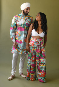 SHANE Abstract Print Kurta