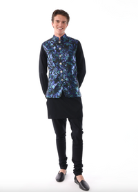 MIRAAN Metallic Bandi Vest