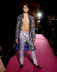 VIRMAL Open Sequin Sherwani