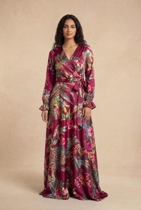 YUNA Caribbean Floral Dress