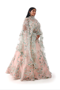 ALESSIA Mint and Blush Pink Bridal Lehenga Set