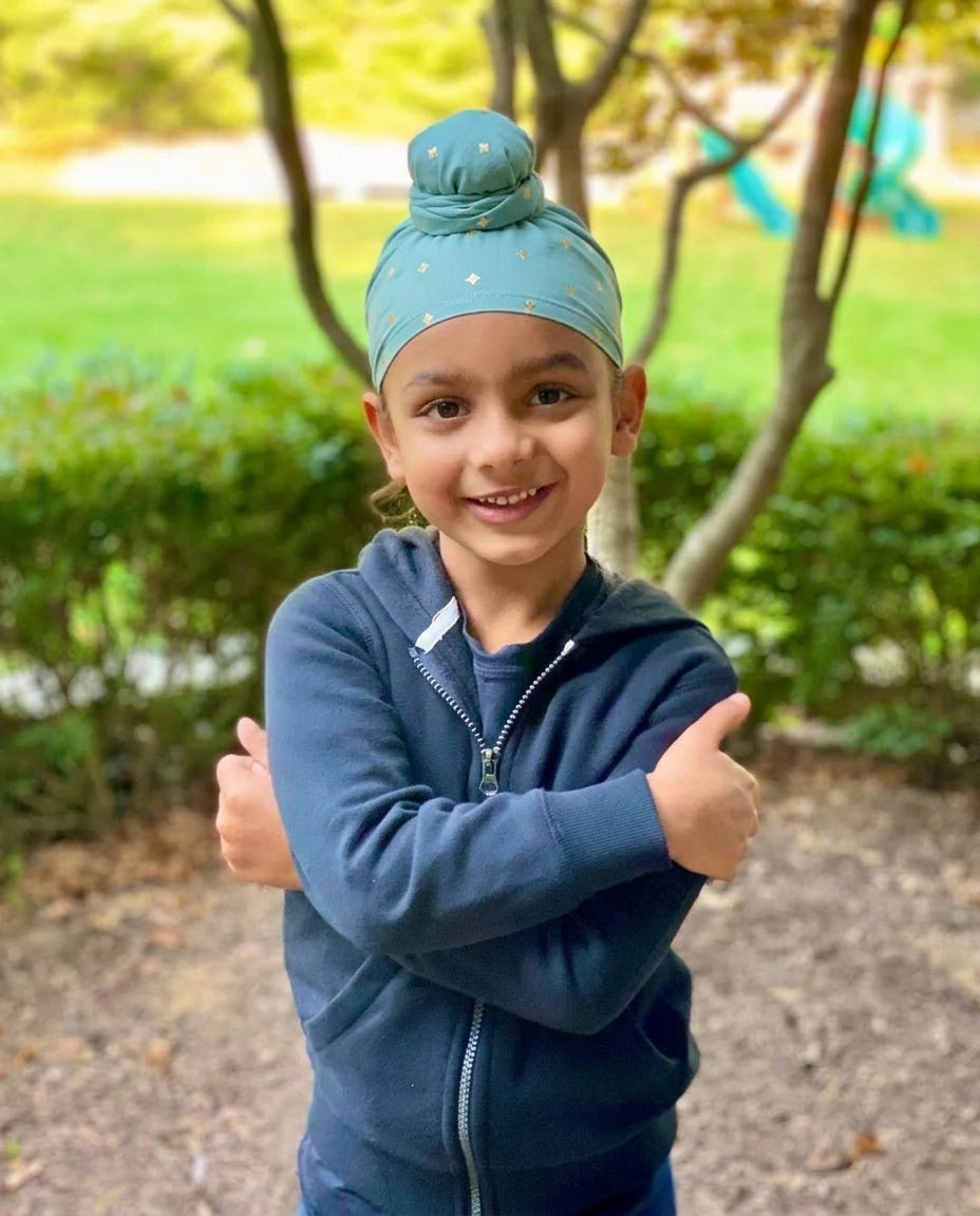 Kids Gold Diamond Patka