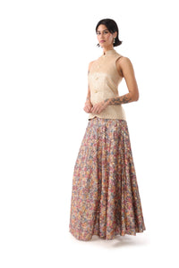 KISMA Gold and Beige Vest
