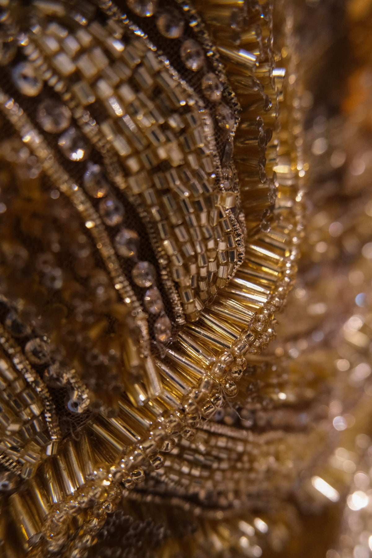 ZURI Gold Lehenga Set