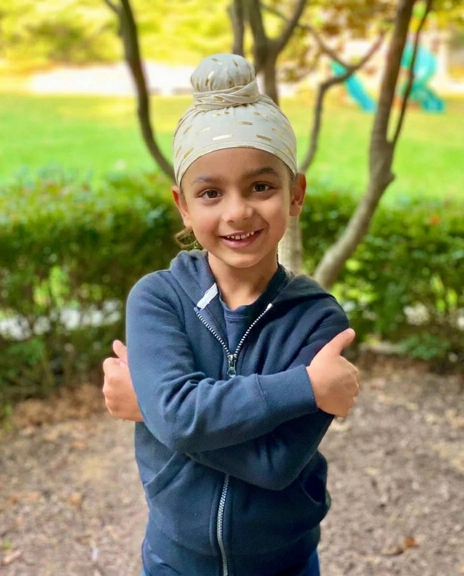 Kids Foiled Cotton Patka