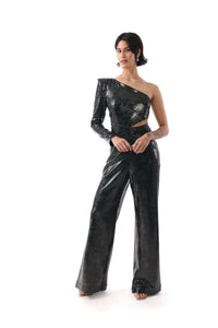 SUKHI Green and Black Jumpsuit