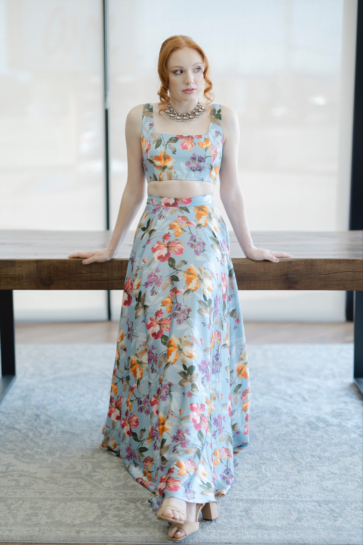 HANNAH Floral Lehenga Skirt