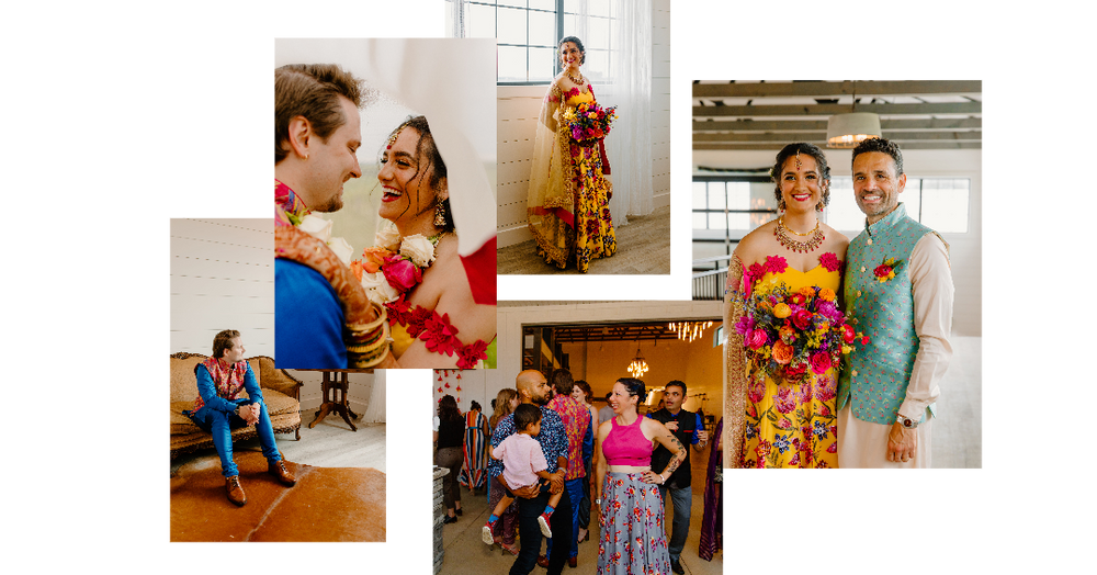 Maya & Will Celebrating in all the Colorful Hues! HarleenKaur