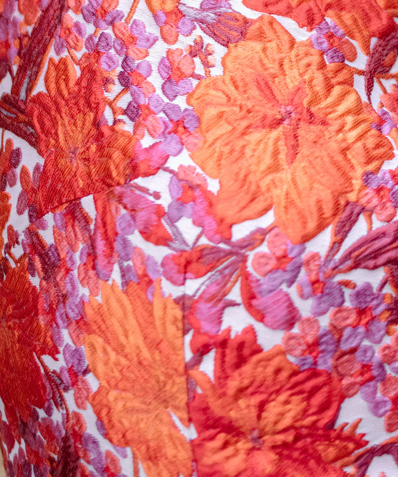 SALONI Red Floral Lehenga Skirt