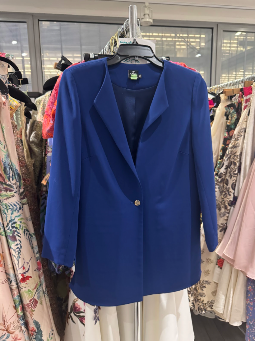 Sample 325 FARIA Blue Blazer