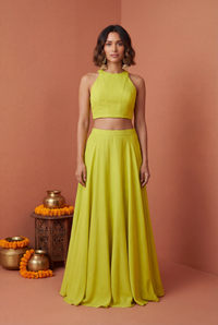 VIDYA Crepe Top