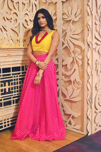 ALISHA Polkadot Lehenga Skirt (Last in Stock)