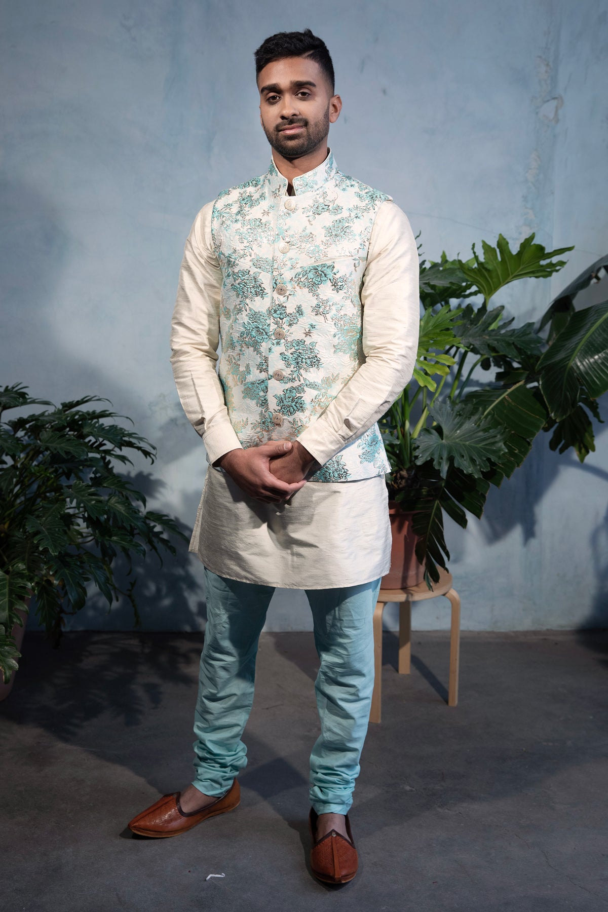 JAG Cotton Pajama Pant - Front View - Harleen Kaur - South Asian Menswear