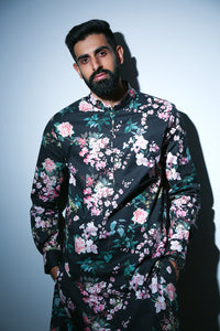 SURIN Floral Blossom Kurta Shirt