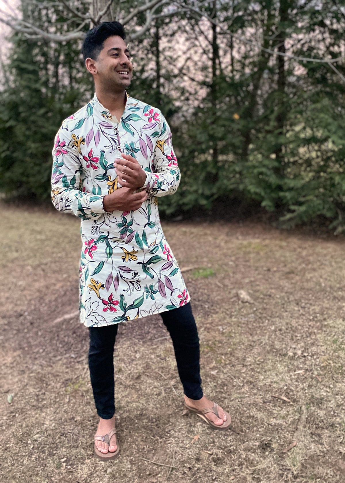 SAKINA Floral Kurta