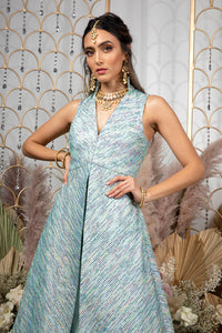 REETU Aqua Jacket Dress (Sample)