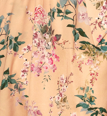 KAZ Floral Blossom Turban - Peach Floral Colorway - Harleen Kaur - Menswear