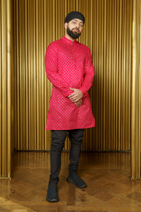 JEEVAN Black Cotton Pant - Front View - Harleen Kaur - Ethically Made Menswear