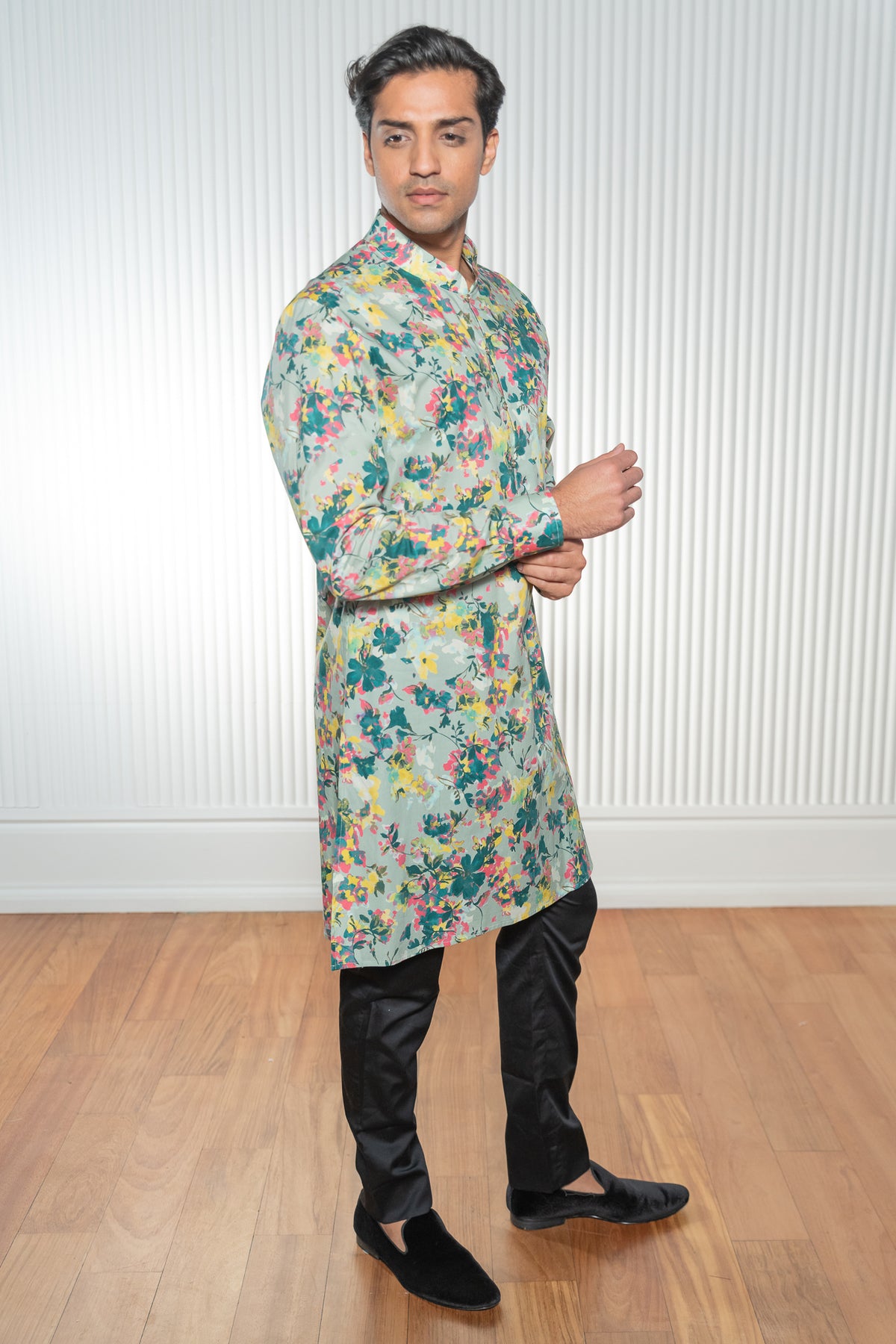 PRATEEK Floral Kurta