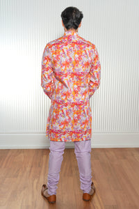 AMIN Watercolor Floral Kurta