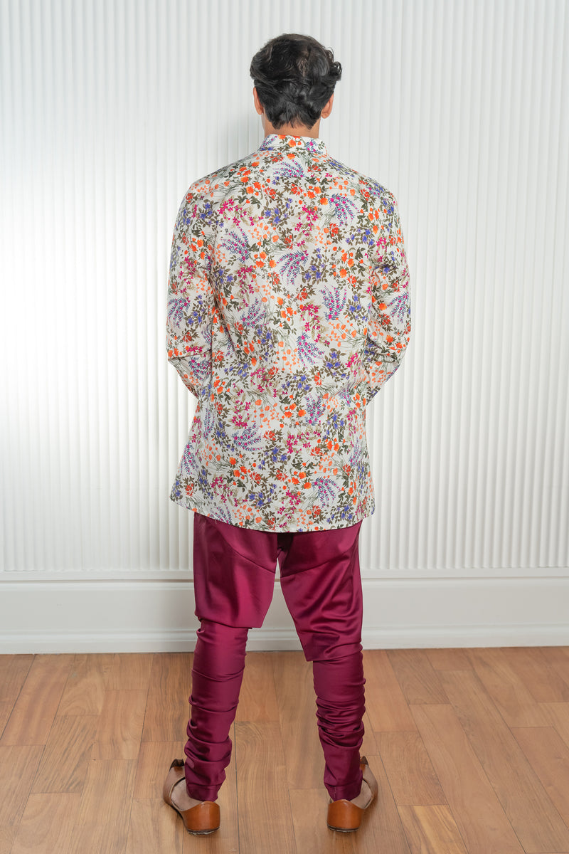 AMEET Floral Button–Up Shirt